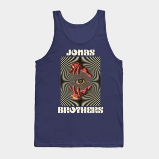 Hand Eyes Jonas Brothers Tank Top